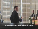 Bartender Beginner Flair Moves | Behind Back Toss