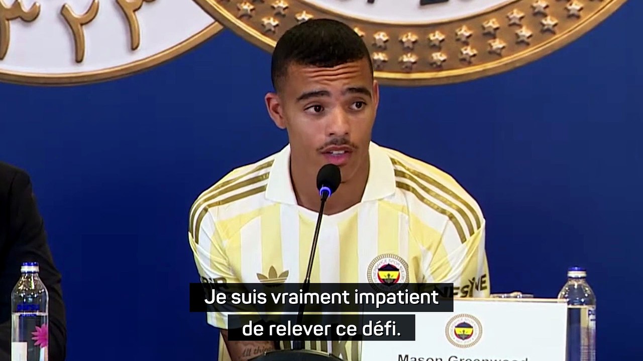 Greenwood : "Je suis vraiment impatient de relever ce défi"
