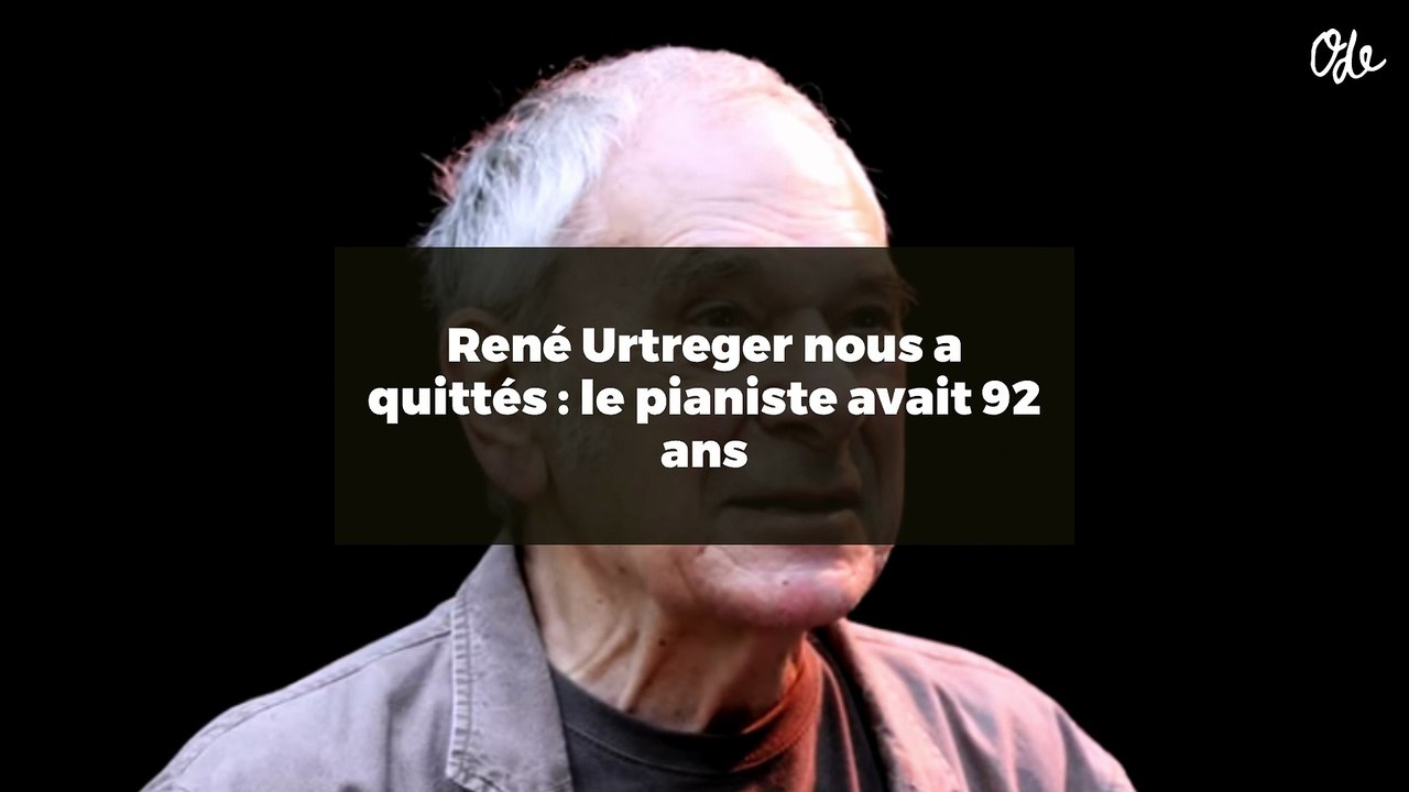 René Urtreger nous a quittés : le pianiste avait 92 ans