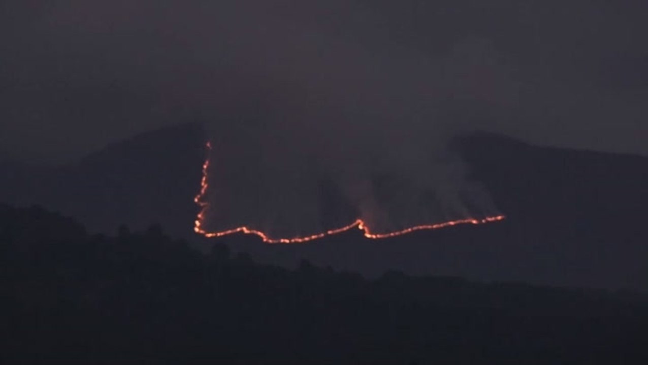 Cairngorms wildfire burns through night into third day