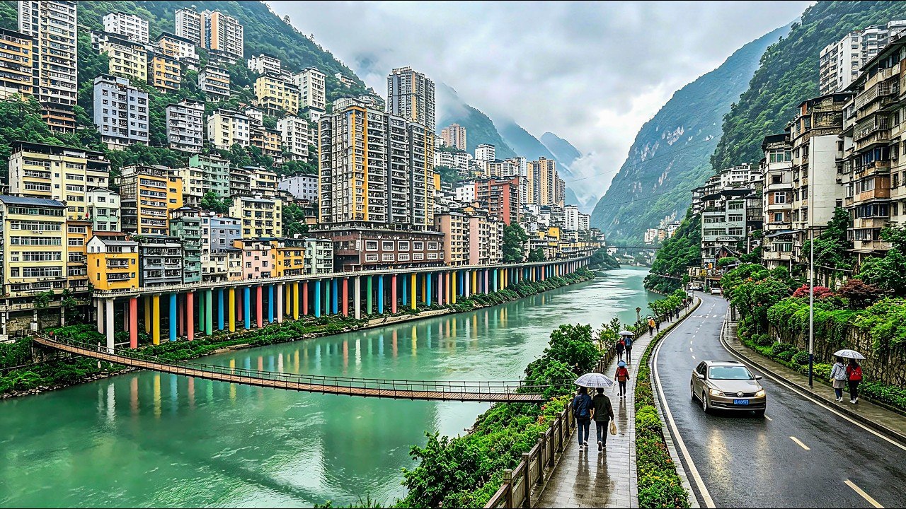 I Drove China's Narrowest City (Only 30m Wide!) | NOT What You Think