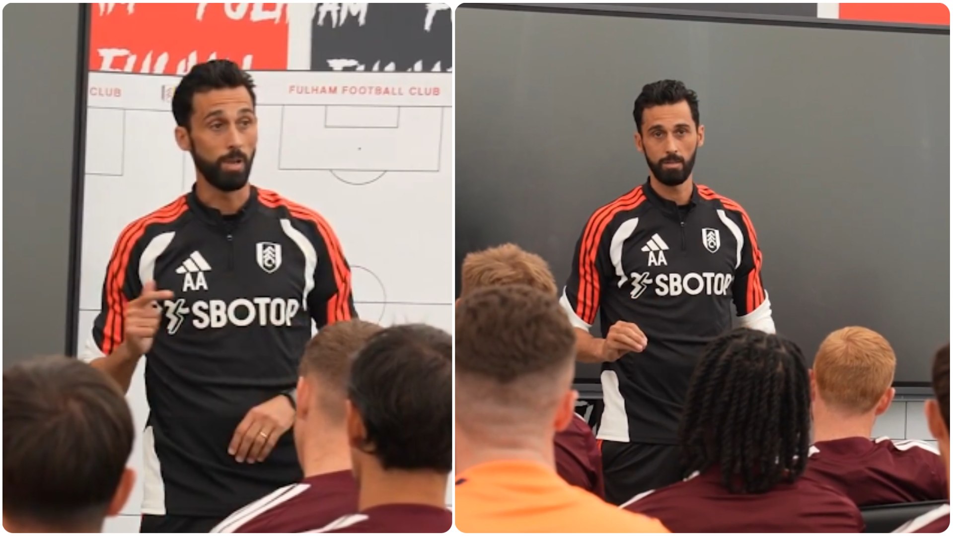 Arbeloa ya marca territorio en el Fulham con un contundente discurso al vestuario