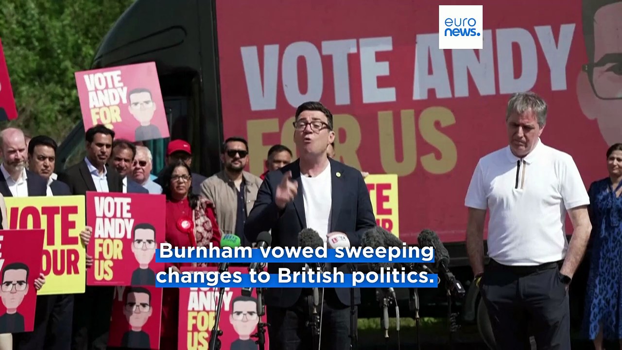 Andy Burnham makes first speech as new Labour leader
