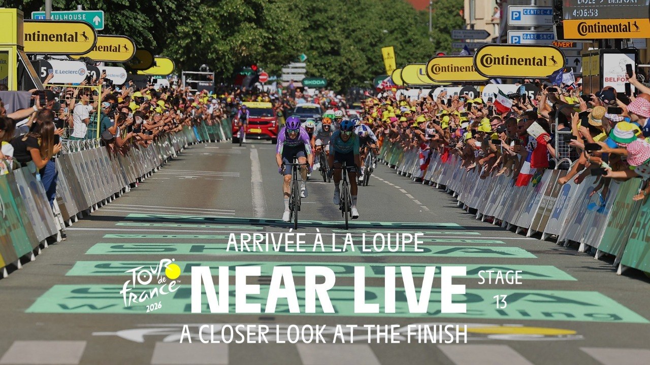 A closer look at the finish - Stage 13