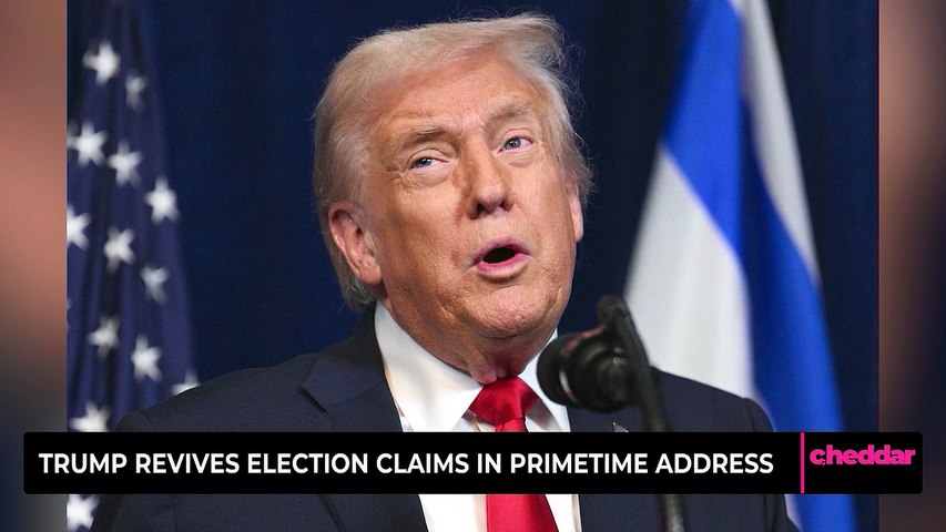 Trump Revives Election Claims In Primetime Address