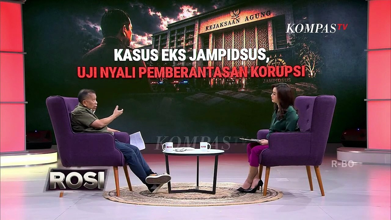 Mantan Jampidsus Terjerat Kasus Korupsi, Eks Menkumham: Ujian Presiden Prabowo | ROSI