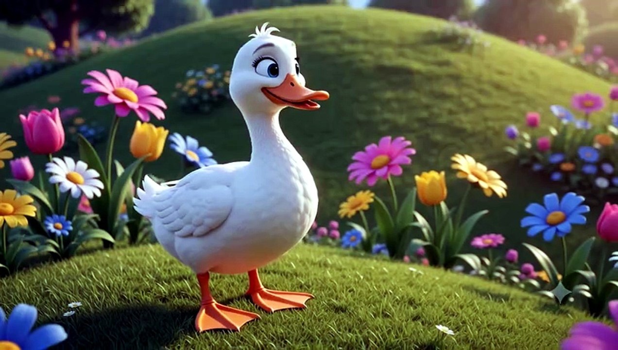 🐥 Five Little Ducks | Fun Nursery Rhyme for Kids | Kidz World TV