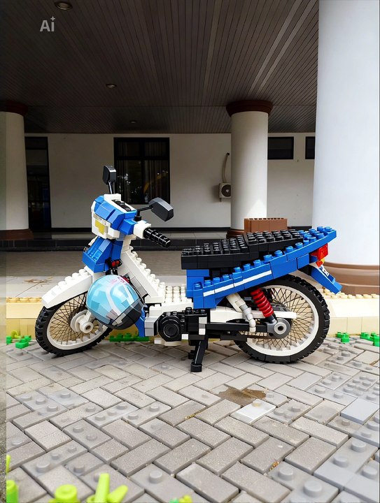 capcut efek ai seedream 4.0 lego style
