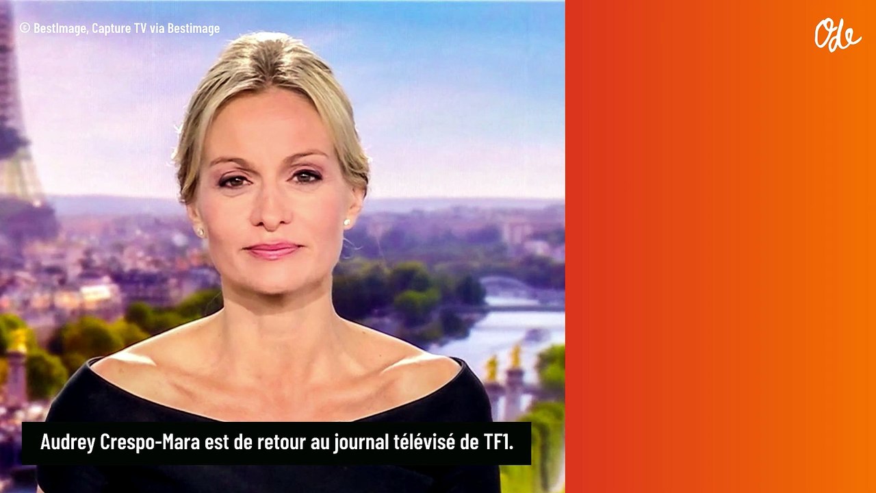 Un an jour pour jour après le dernier voyage de Thierry Ardisson, Audrey Crespo-Mara est de retour au 20 heures de TF1