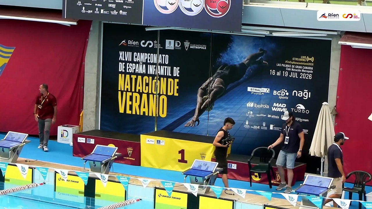 XLVII Cto de España Infantil de Natación - Viernes tarde