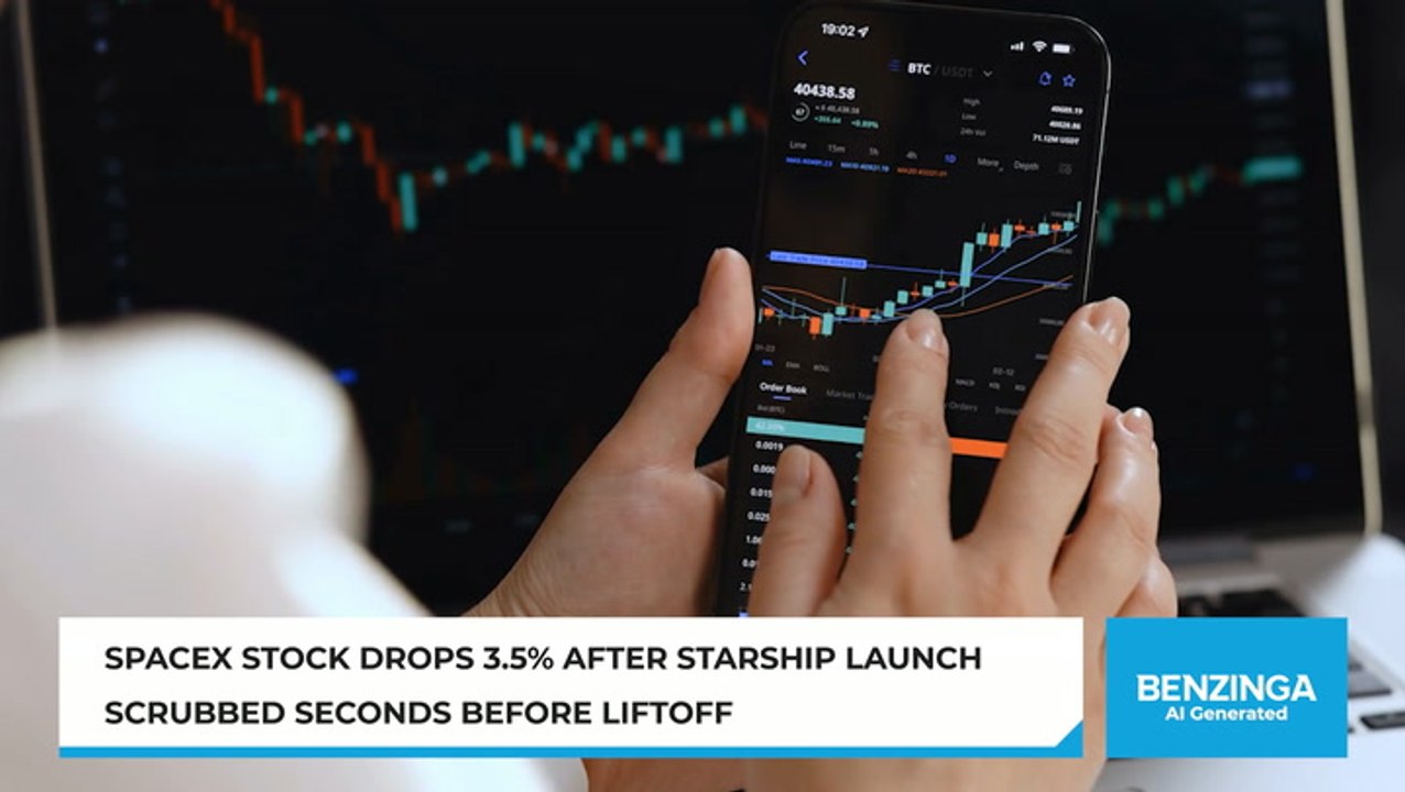 SpaceX Shares Fall