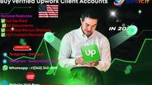 Why B'uy Veri'fied Upwork Client Accounts for Online Business (2026/2027/2099)