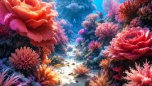 Journey Through a Magical Coral Cathedral | Surreal Underwater World | 4K