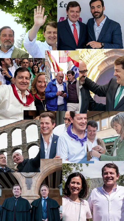 Vídeo de Mañueco con los candidatos del PP a las alcaldías de las capitales de provincia