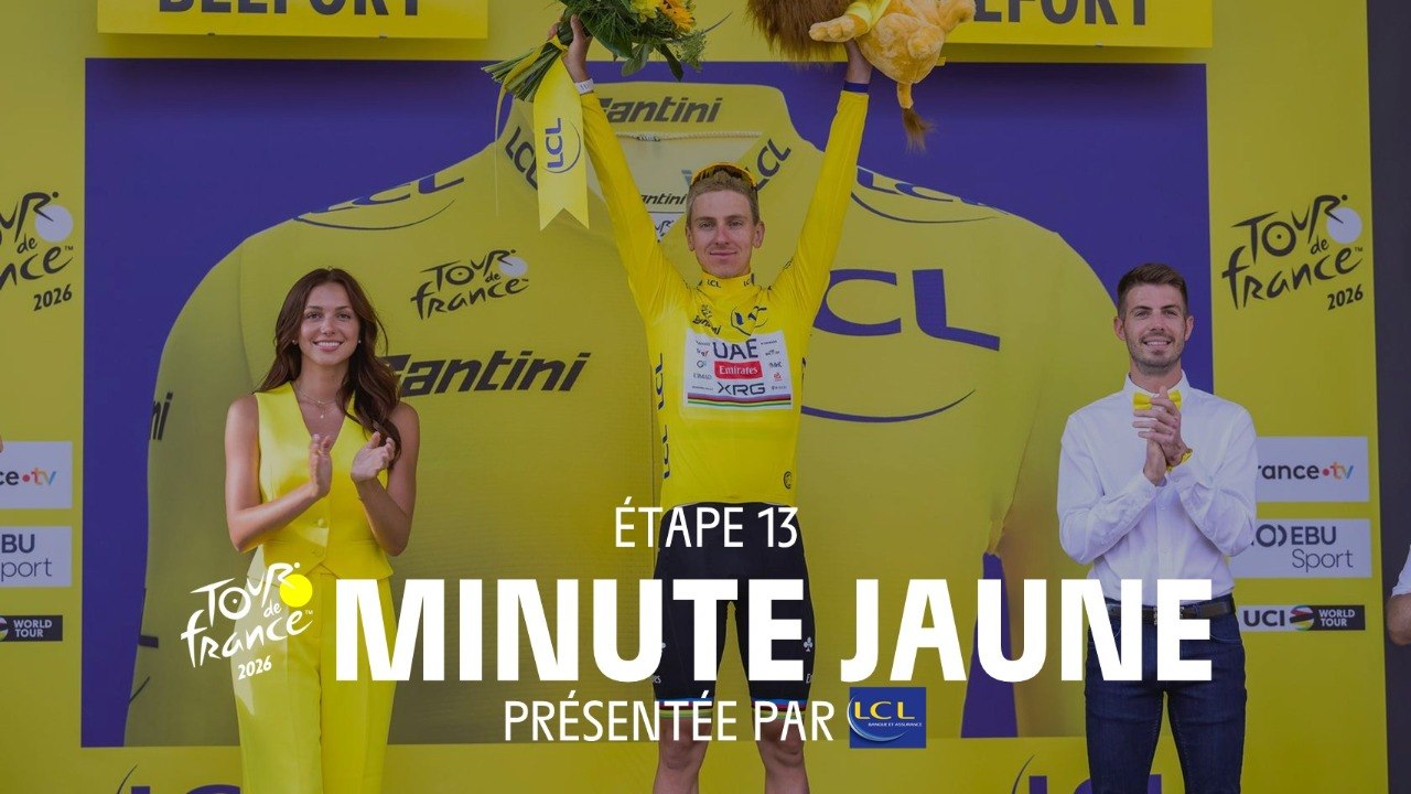 Tour de France 2026 - Stage 13 Minute maillot Jaune LCL