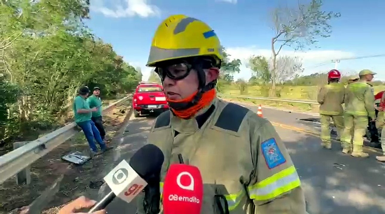 Subtenente Edison Luis Rezende dos Santos fala sobre acidente entre Perobal e Cafezal