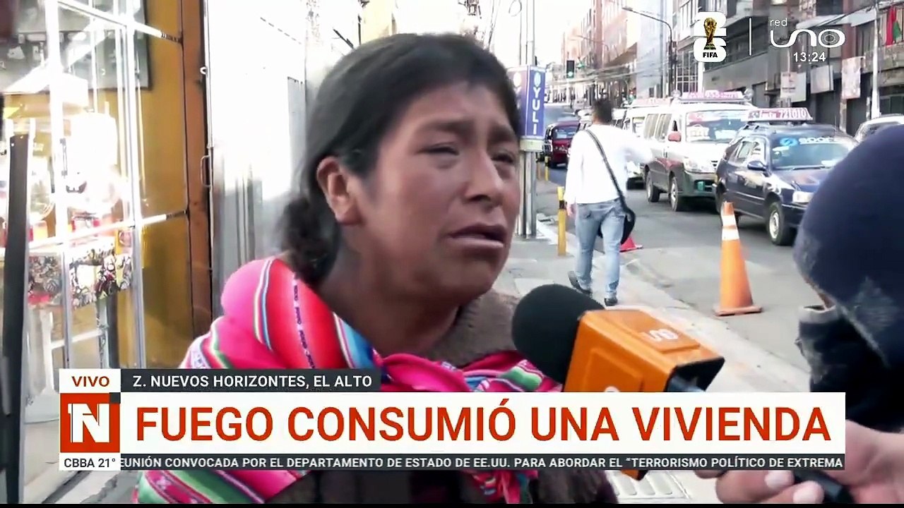 Incendio deja sin hogar a una madre y sus seis hijos en El Alto; piden ayuda