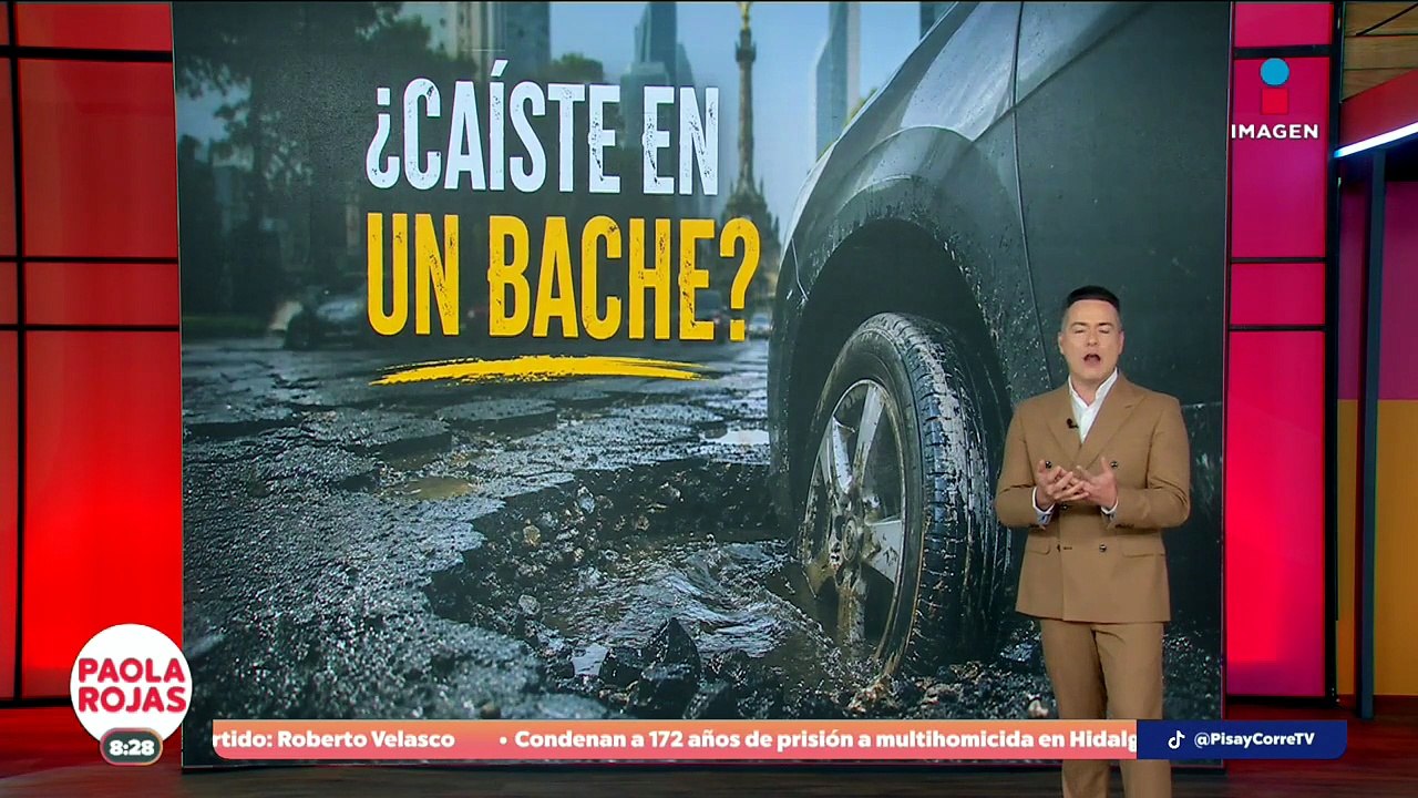 ¿Tu auto cayó en un bache? La ley te protege | De Pisa y Corre
