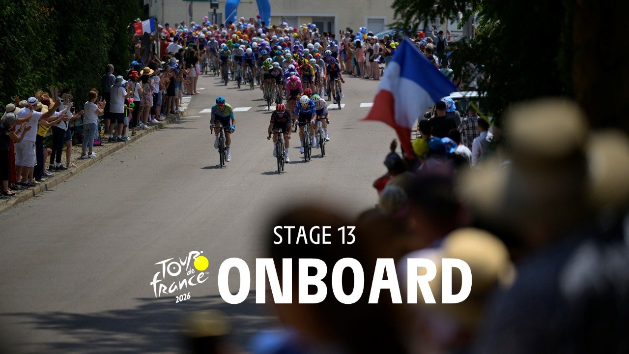 Tour de France 2026 - Stage 13 Onboard camera