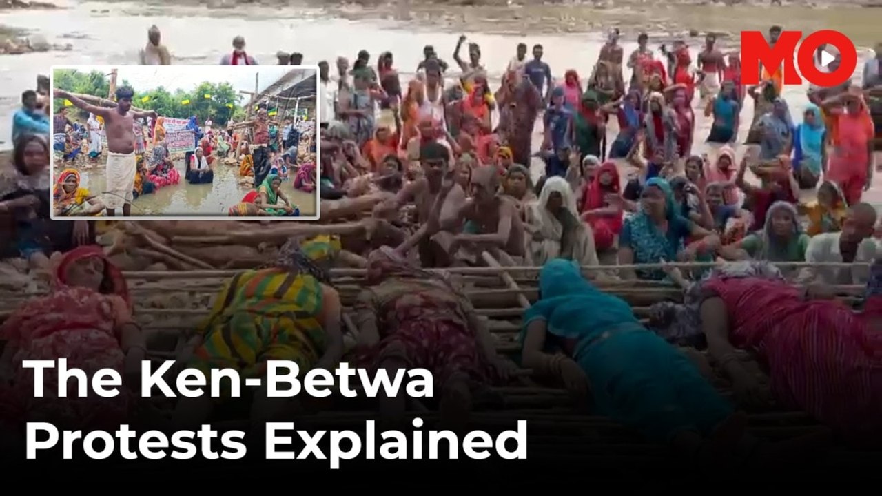 Why are villagers on hunger strike against the Ken-Betwa project?