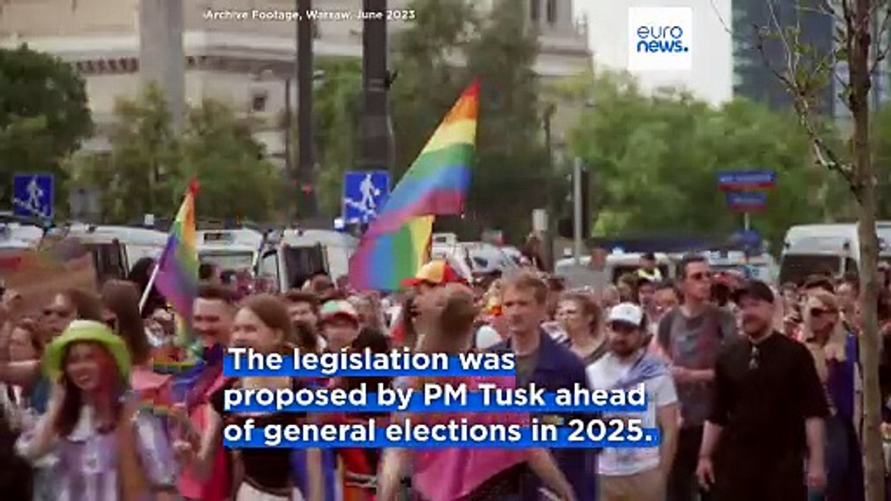 Polish President Karol Nawrocki vetoes civil partnerships bill