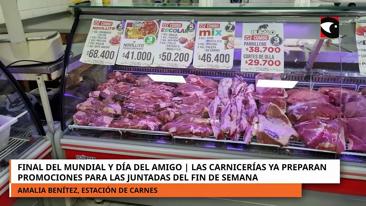 Las carnicerías ya preparan promociones para las juntadas del fin de semana.mp4