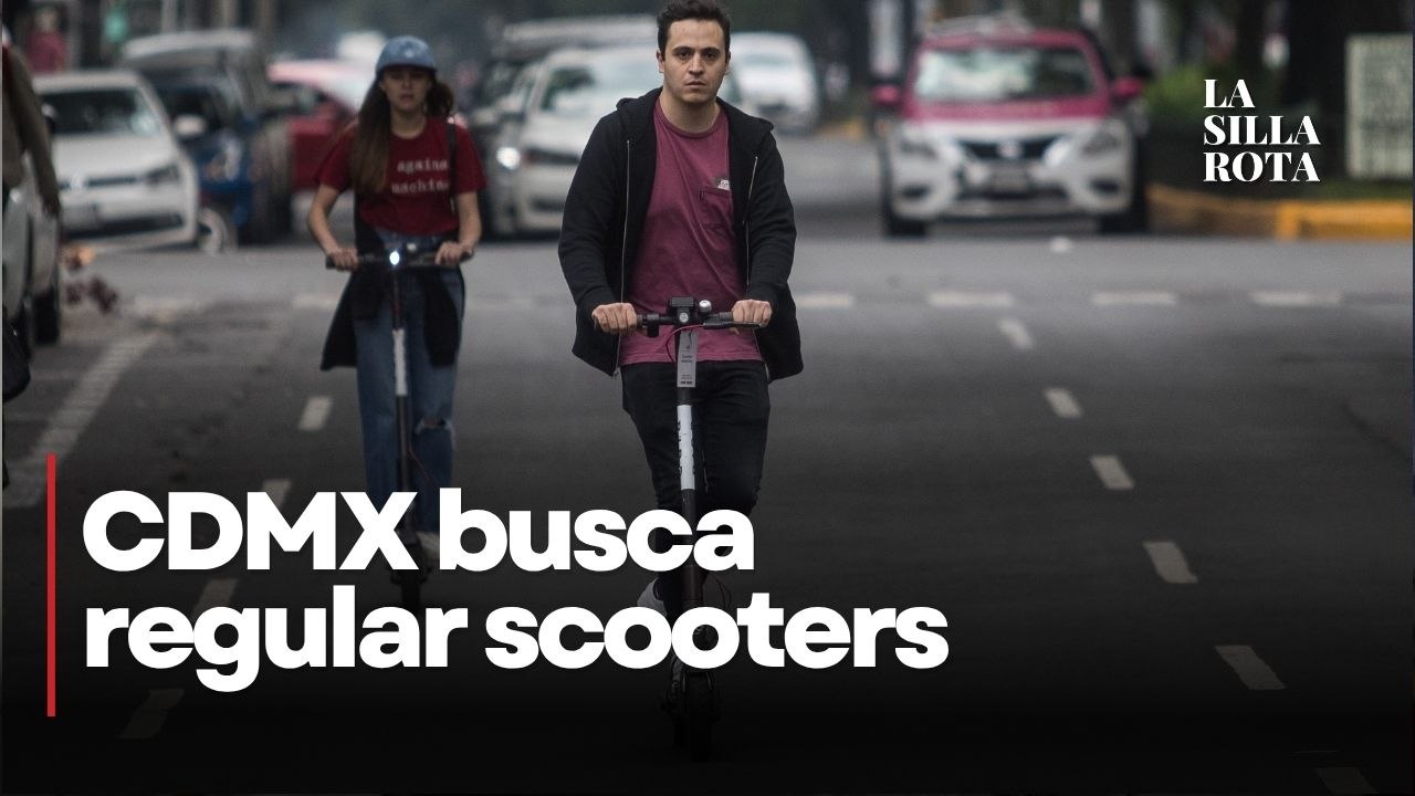 Scooters y bicis eléctricas podrían requerir placas en CDMX