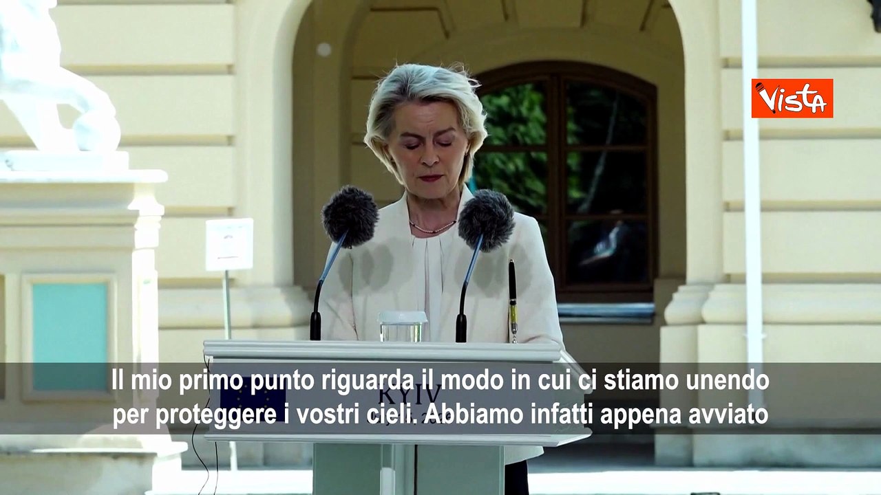 Von Der Leyen incontra Zelensky a Kiev: Nuova partnership di difesa 'Drone Deal'