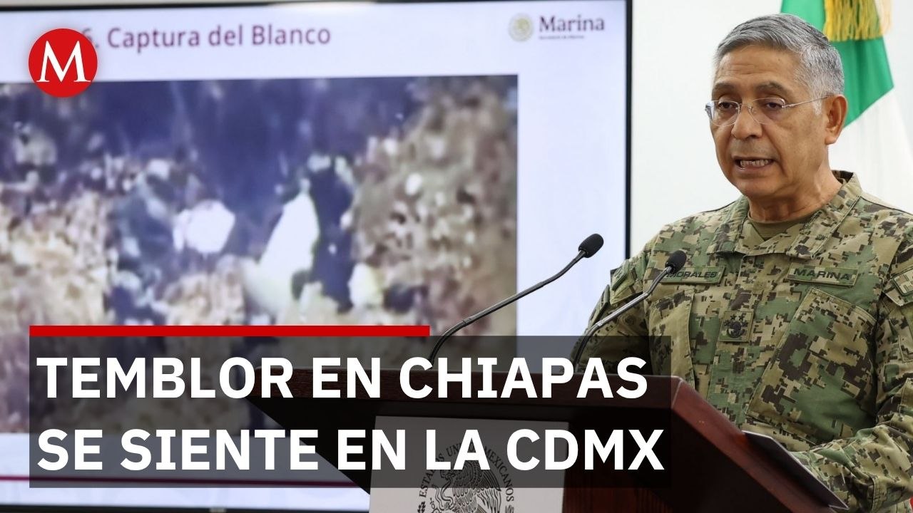 ¡Sin daños graves! Marina reporta saldo blanco tras sismo con epicentro en Chiapas