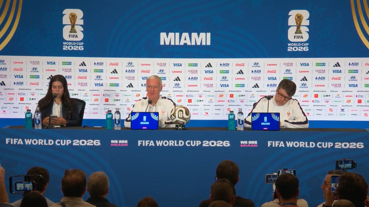 Deschamps, conference de presse