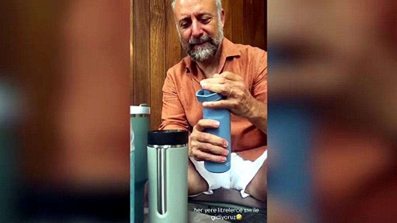 Halit Ergenç'in vazgeçemediği alışkanlık: Evden iki kahveyle çıkıyor