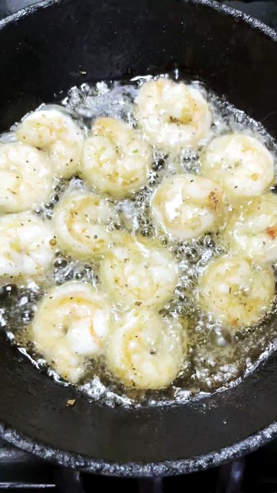 My Shrimp & Fried Cabbage Recipe