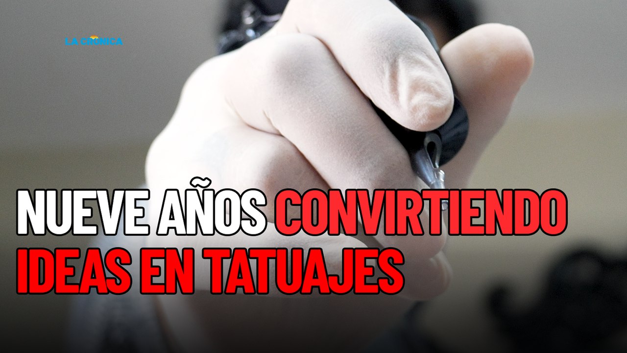 Nueve años convirtiendo ideas en tatuajes