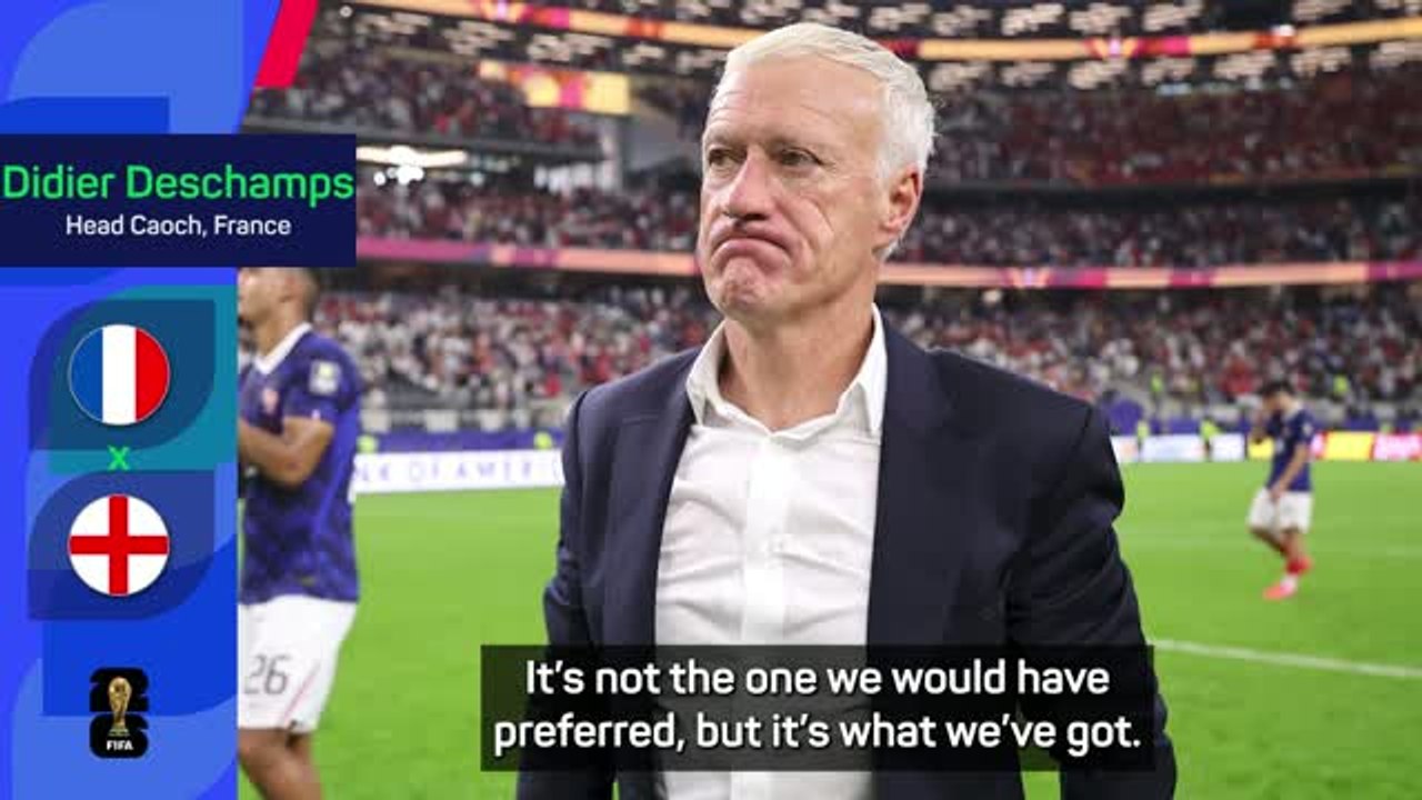 'We don't want to play' - Deschamps shares England's playoff misery