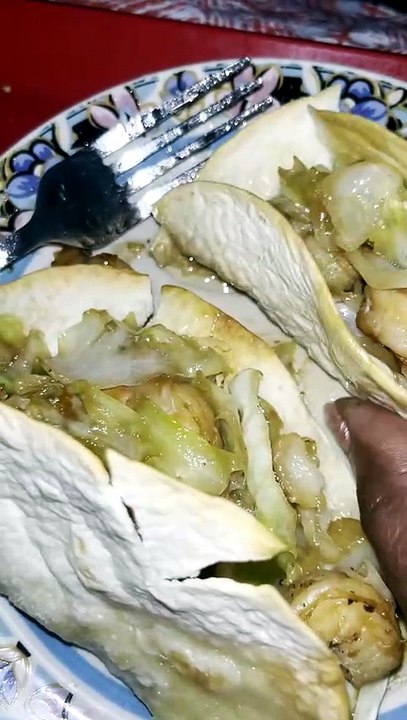 My Shrimp & Fried Cabbage Recipe