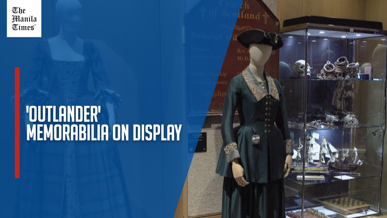 Costumes and props from hit TV series 'Outlander' go on display ahead of auction
