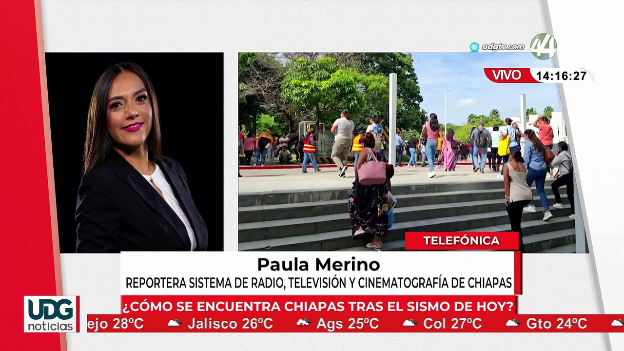 ¿Cómo se encuentra Chiapas tras el sismo de hoy? | Paula Merino