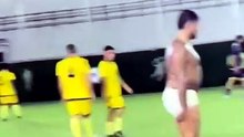 Rapçi Lvbel C5 Halı Sahada Görüntülendi! Kiloları Sosyal Medyayı Salladı