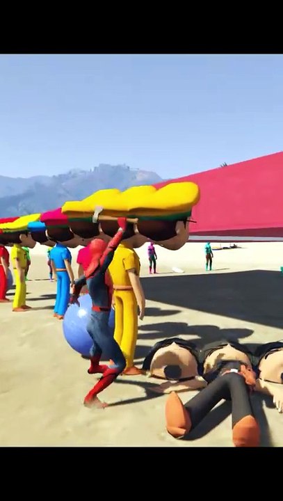 spiderman Exposed the Fake super heros 😱 | GTA 5