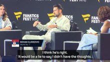 There is no perfect way for me to retire - Djokovic