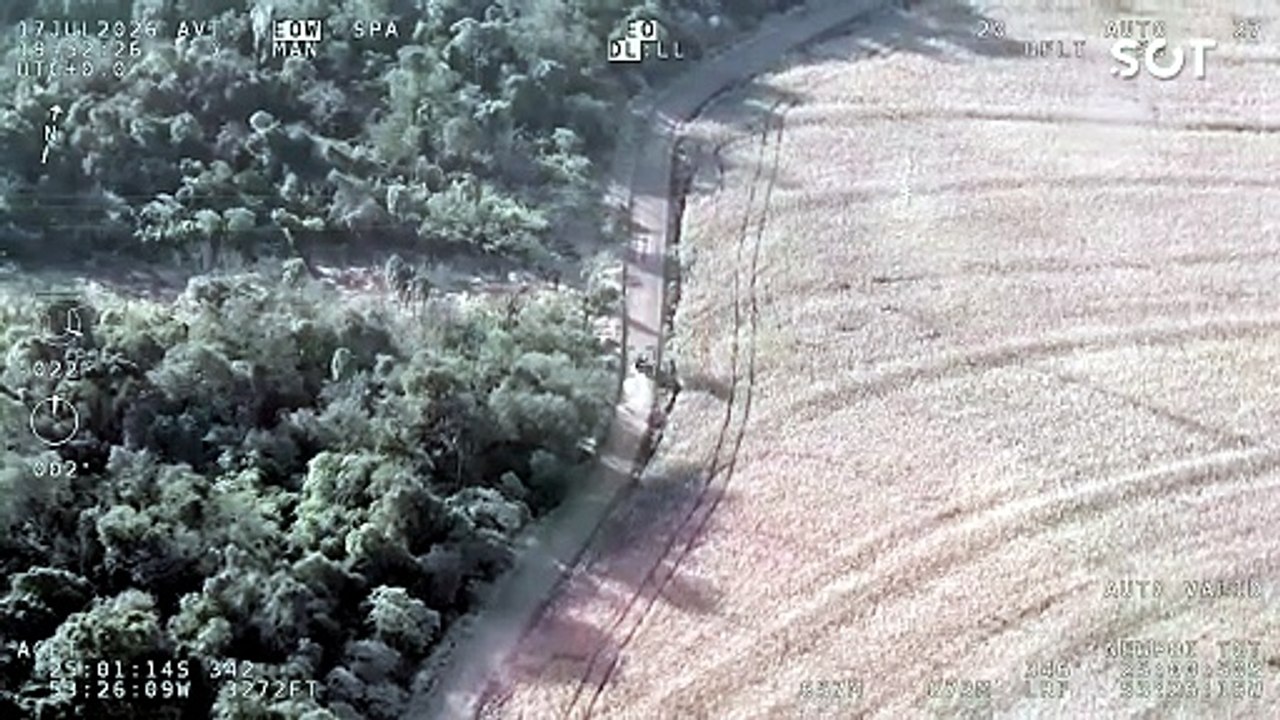 Helicóptero da PM localiza Hilux furtada avaliada em R$ 250 mil e suspeito é preso em Cascavel