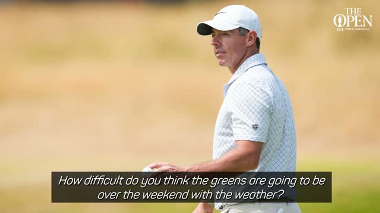 McIlroy finding putting a problem at The Open