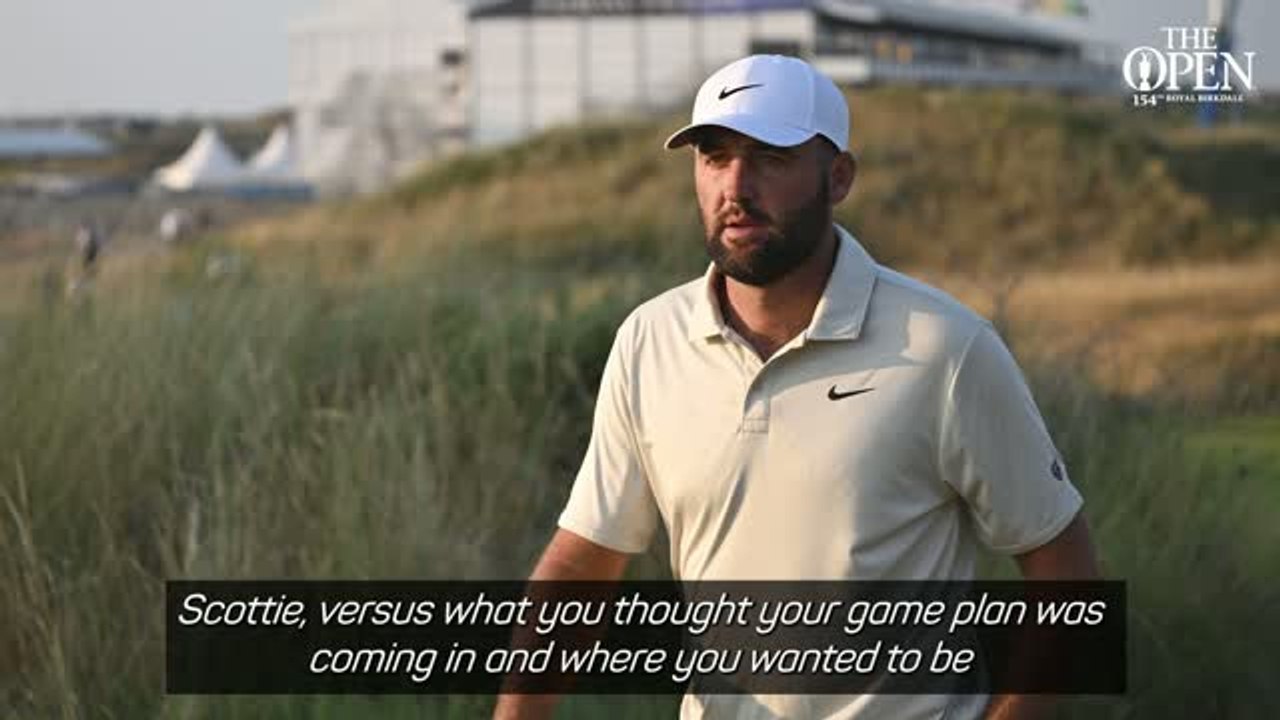 Only top spot is good enough for Scheffler at The Open