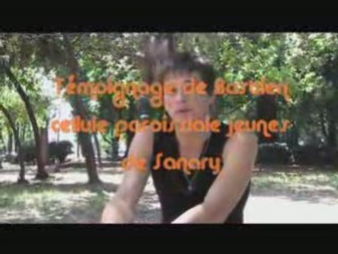 Témoignage cellule paroissiale jeunes Sanary