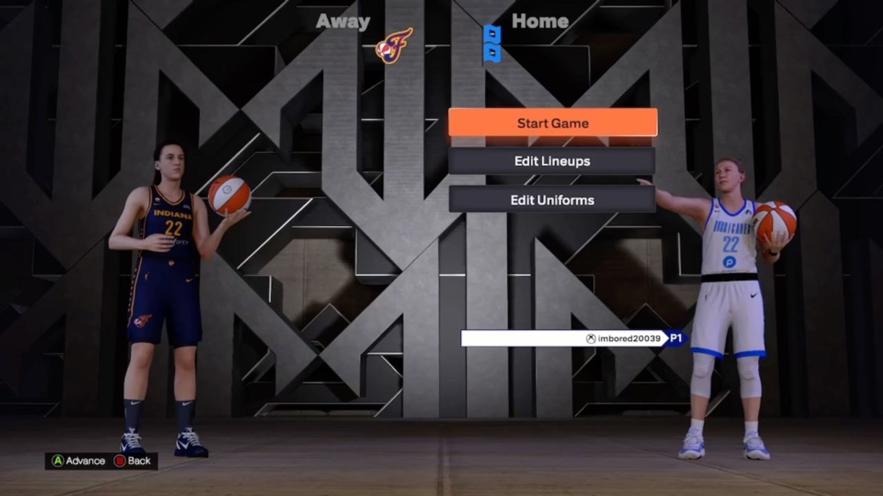 NBA 2K26 (2025 WNBA) GM 23 IND vs STP