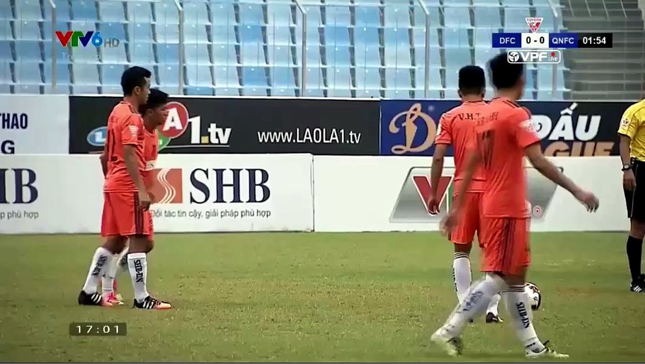 SHB Đà Nẵng 0-2 Quảng Nam - Goals and Highlights (29/10/2017) | VTV6 HD