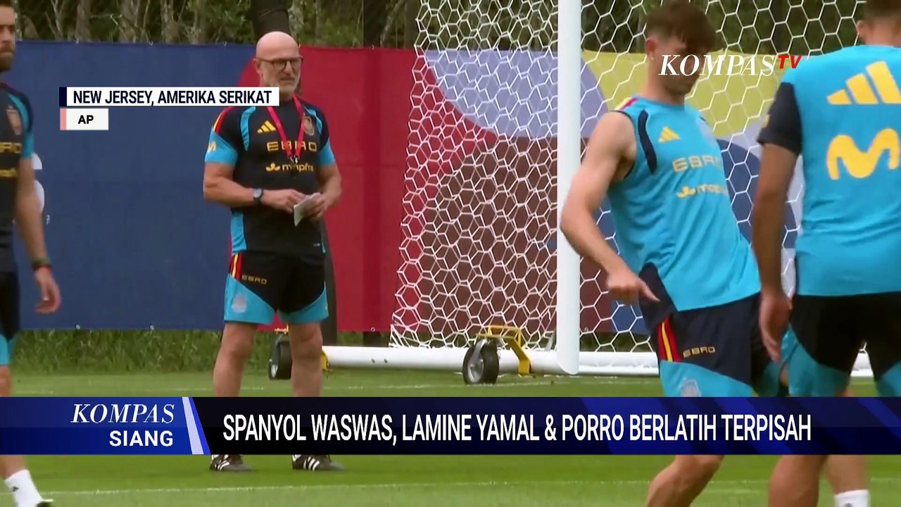 Lamine Yamal dan Pedro Porro Cedera Jelang Final, Spanyol Siapkan Skenario | KOMPAS SIANG