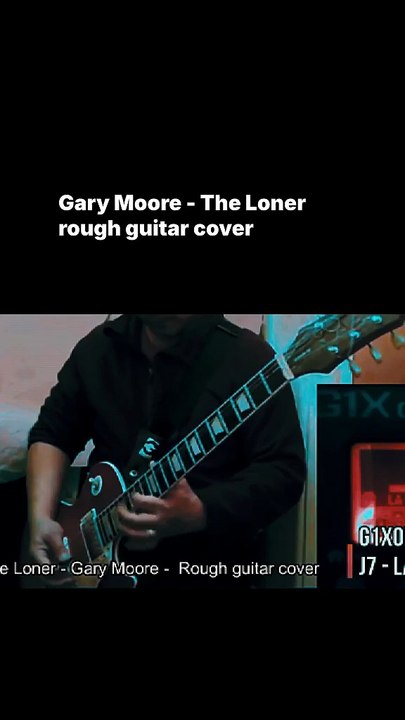 the loner guitar cover short