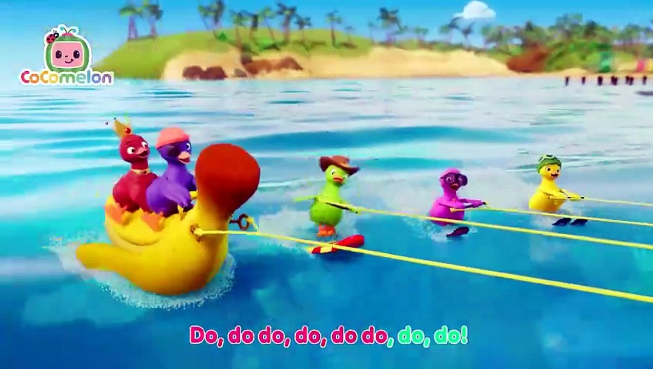 Five Little Ducks Bath Time 🛁 _ Count the Baby Ducks! 12345 🦆_ CoComelon Nursery Rhymes & Kids Songs_1080p [Full Movie]