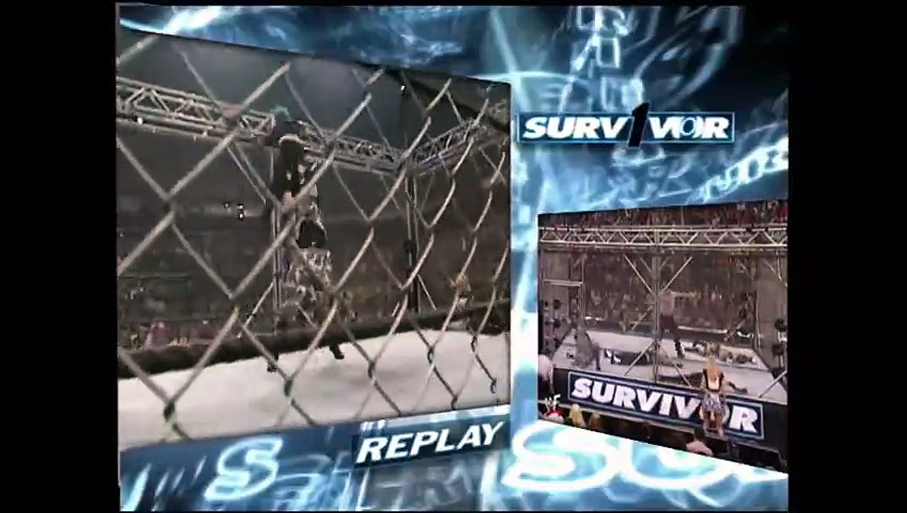 Hardy Boyz vs. Dudley Boyz (Tag Team Title Steel Cage Unification) (Survivor Series 2001)